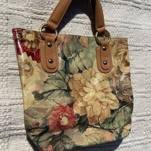 Maurizio Taiuti floral handbag purse shoulder bag